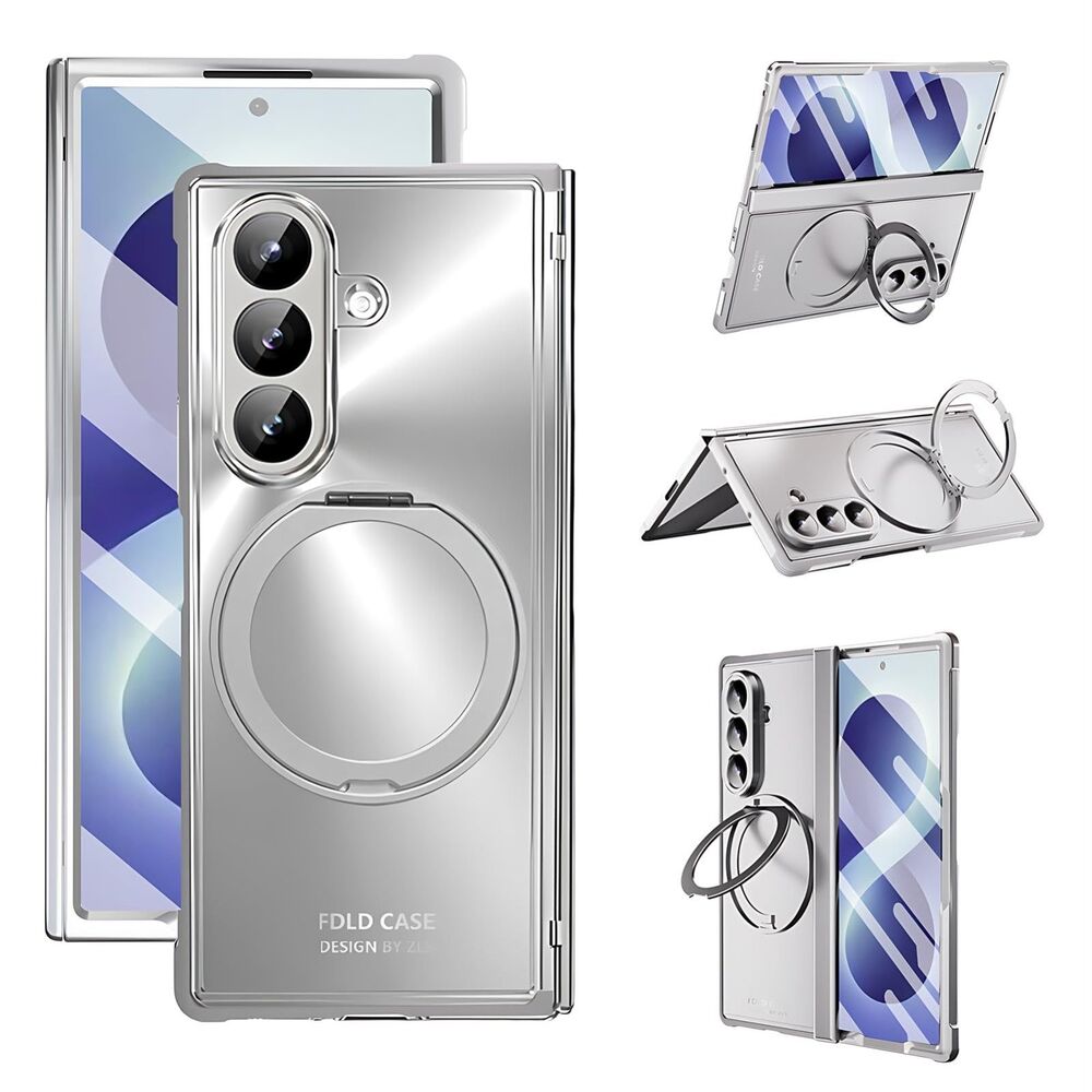 Galaxy Z Fold 8 Ultra Case Ring Stand Magnetic Kickstand Hinge Protection Matte